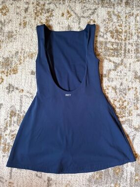 SET Active Backless Blue Tennis Dress Size XS
